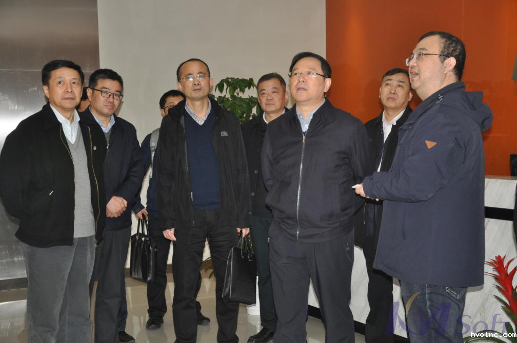 安徽省经信委主任牛弩韬一行莅临武汉betway官网调研